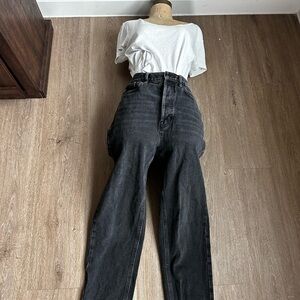 PacSun High-Rise Washed Black Women's Jeans